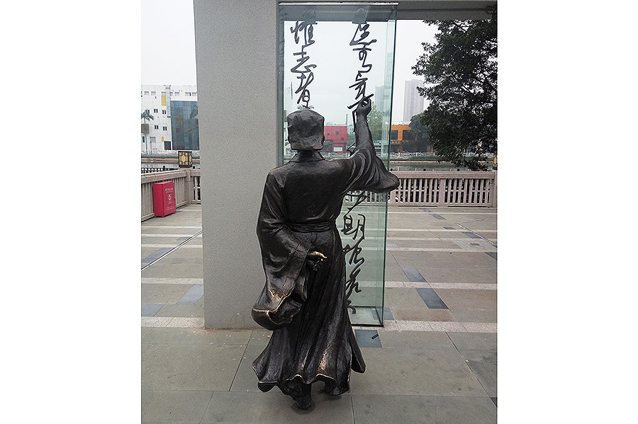 铜雕-传统人物雕塑-TDC1004-广州铸铜雕塑